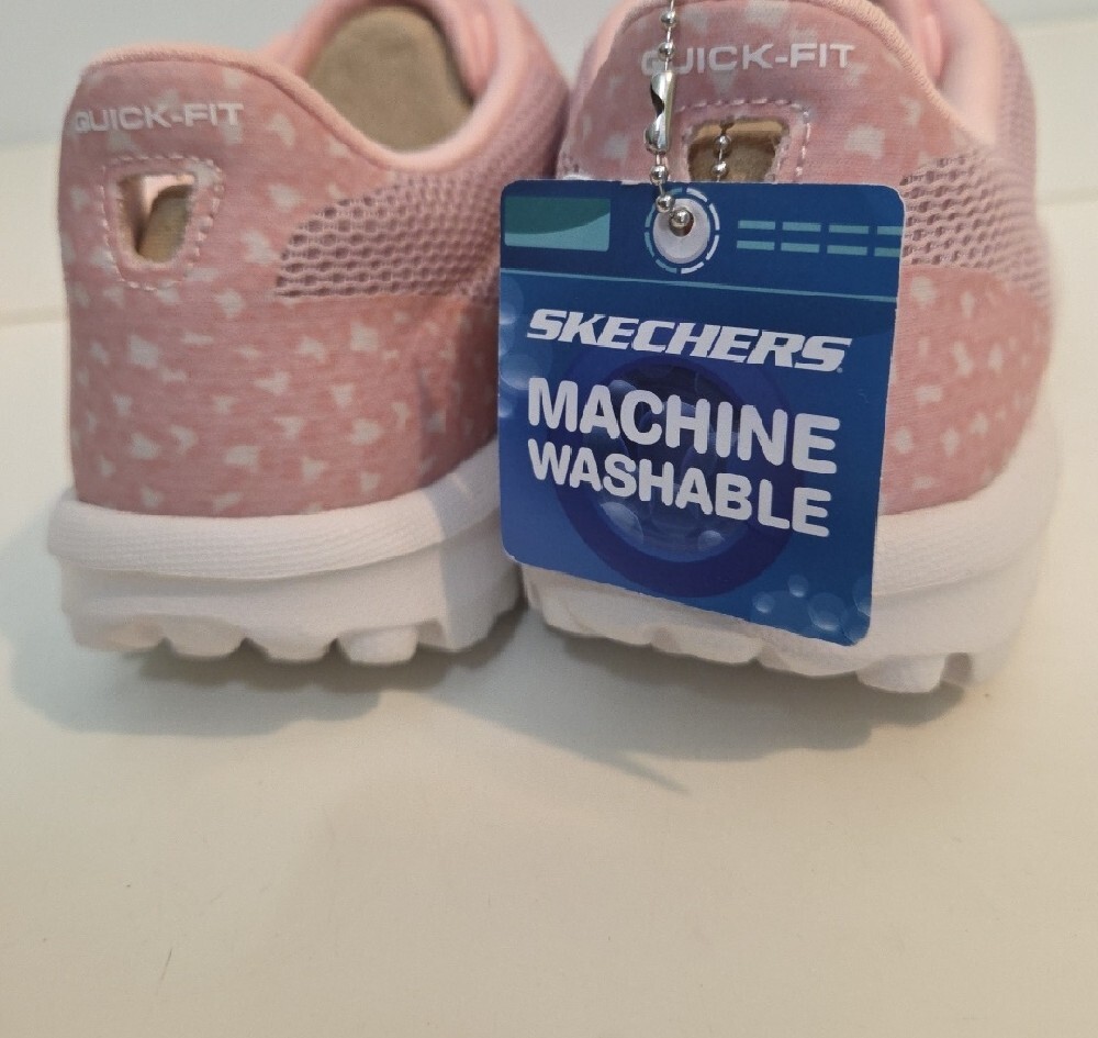 Skechers Women's Lightweight Mesh Athletic Sneaker - Light Pink NWT Size 7 - Picture 7 of 8
